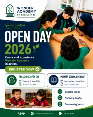 Instagram post from wonderacademy.co.za. This post is in position 1.