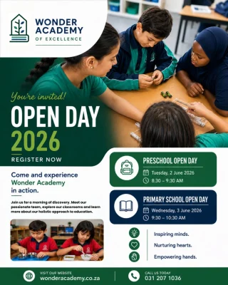 Instagram post from wonderacademy.co.za. This post is in position 1.